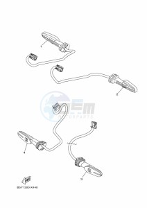 MT-10 SP MTN1000D (BGG1) drawing FLASHER LIGHT