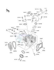 AN 112 D (D6F-D7F) D6F drawing CYLINDER HEAD