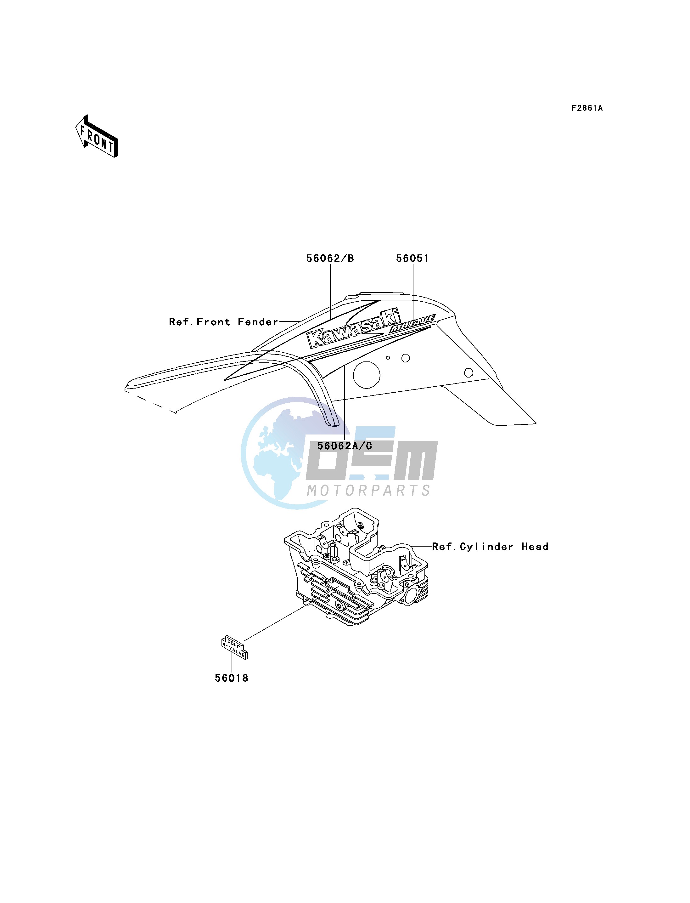 DECALS-- KSF250-A13- -