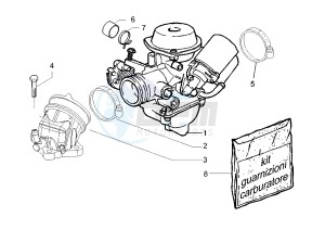 X8 200 drawing Caburetor Assy