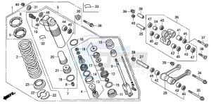 CRF150RB CRF150RB drawing REAR CUSHION