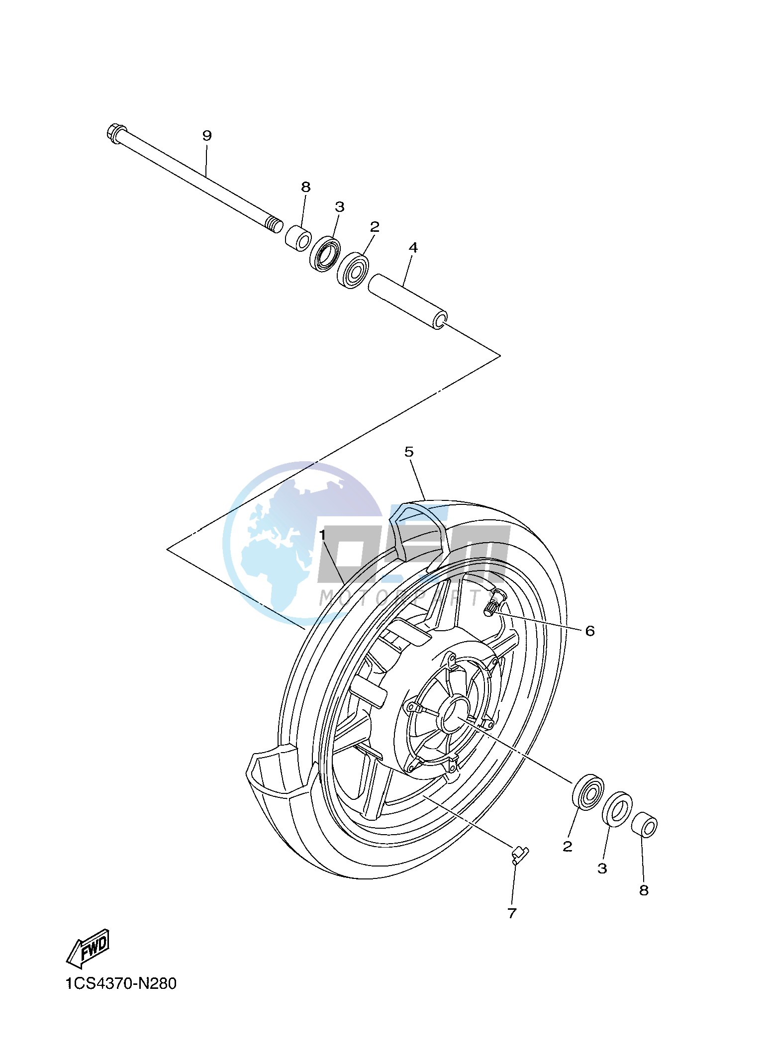 FRONT WHEEL