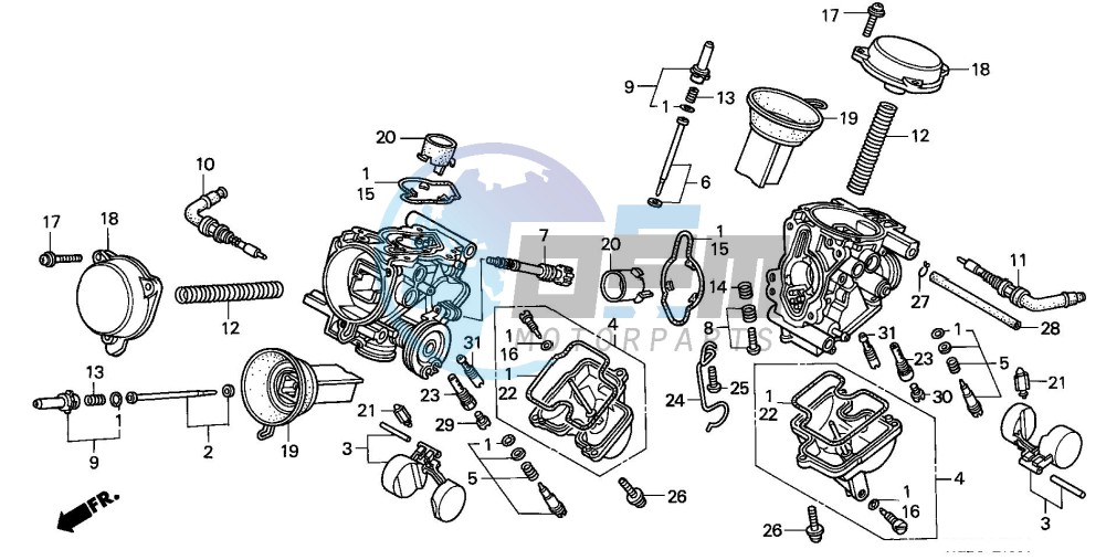 CARBURETOR (COMPONENT PARTS)