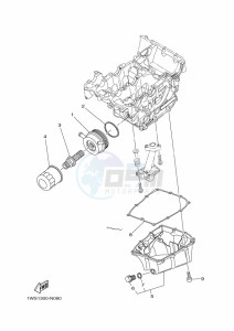 MT-07 ABS MTN690-U (B8M2) drawing OIL CLEANER