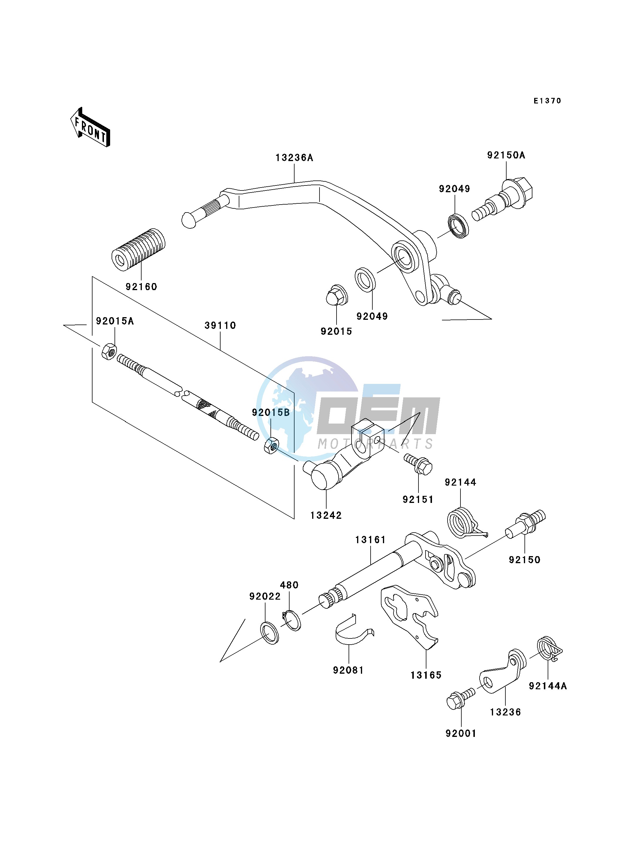 GEAR CHANGE MECHANISM