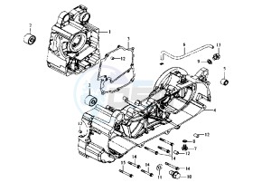 JOYRIDE - 150 cc drawing CRANKCASE