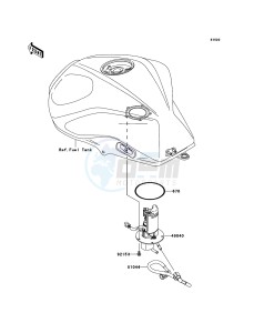 Z750_ABS ZR750M7F GB XX (EU ME A(FRICA) drawing Fuel Pump