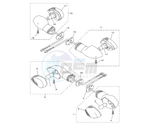 XJ6-N 600 drawing FLASHER LIGHT