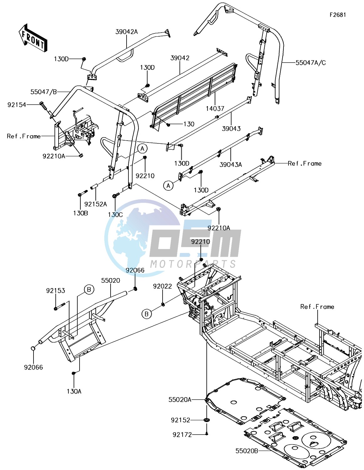 Guards/Cab Frame