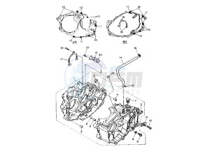 SZR 660 drawing CRANKCASE