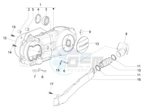 Liberty 150 4t 2v ie e3 (Vietnam) drawing Crankcase cover - Crankcase cooling