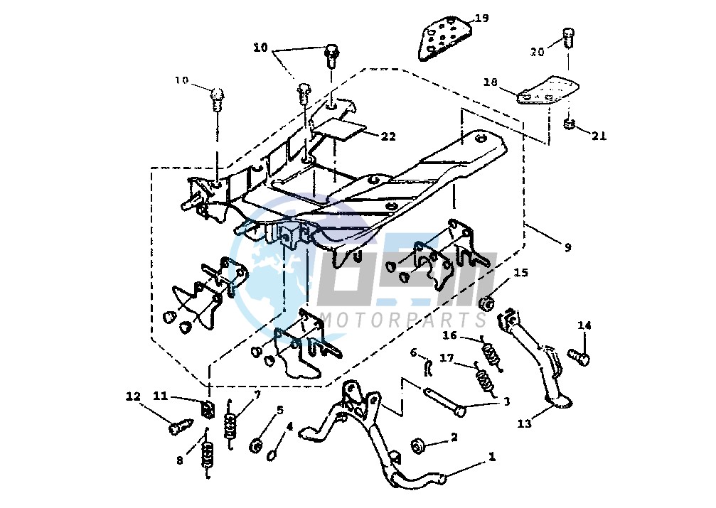 STAND-FOOTREST