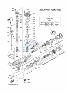 FL115AETX drawing PROPELLER-HOUSING-AND-TRANSMISSION-3