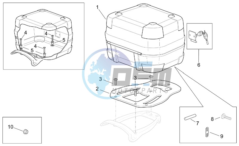 Top box with angulars