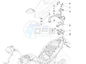 ETV 1200 Caponord Rally USA USA drawing Luggage rack