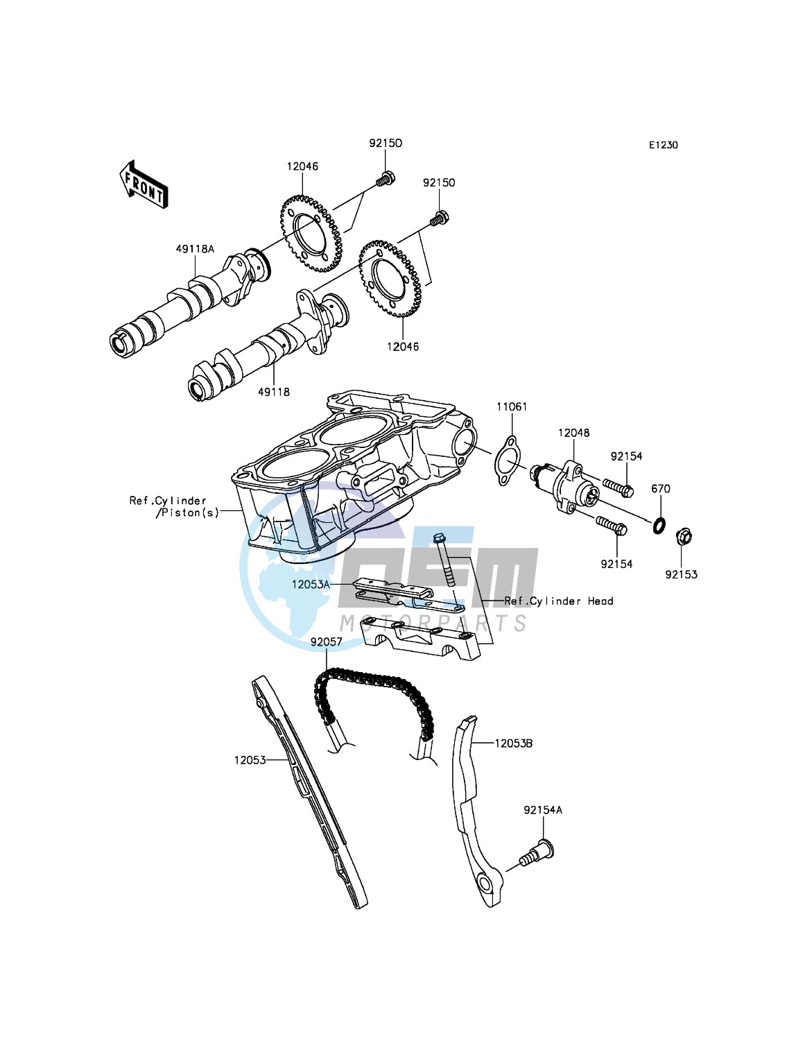 Camshaft(s)/Tensioner