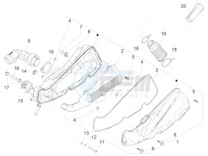 Liberty 125 iGet 4T 3V ie ABS (APAC) drawing Air filter