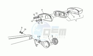 Nevada 750 drawing Taillight