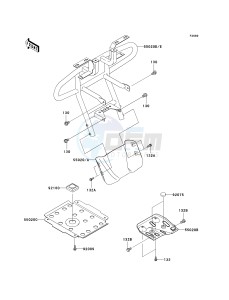 KVF 360 A [PRAIRIE 360 4X4] (A6F-A9F) A9F drawing GUARD-- S- -