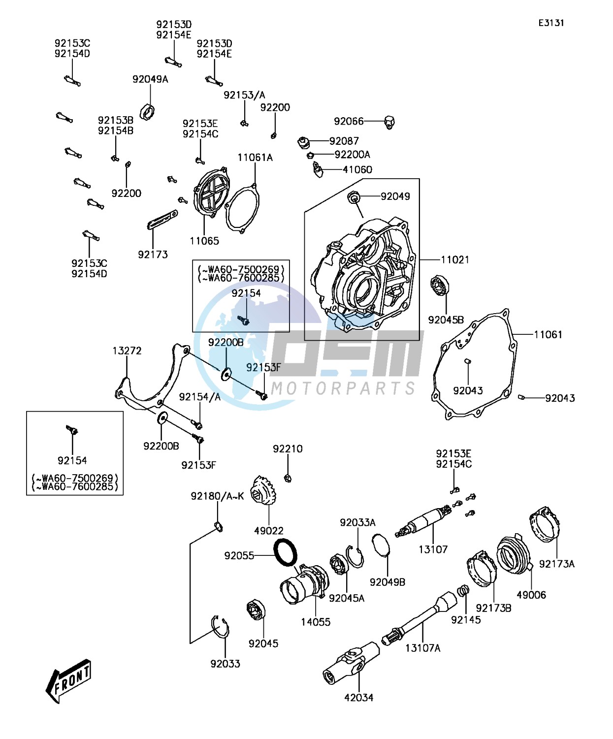 Front Bevel Gear