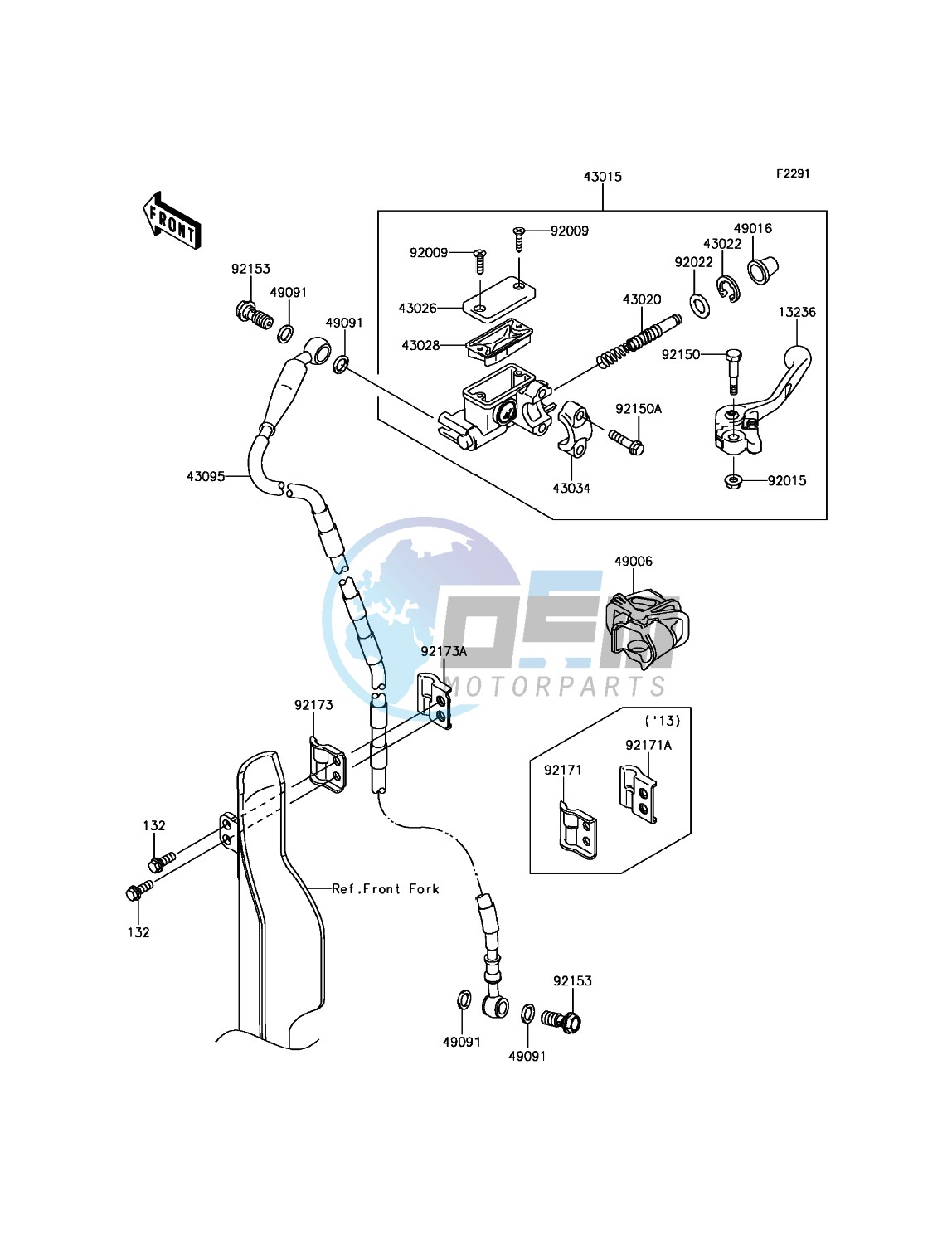 Front Master Cylinder