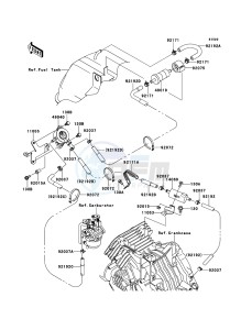 MULE_610_4X4 KAF400ADF EU drawing Fuel Pump