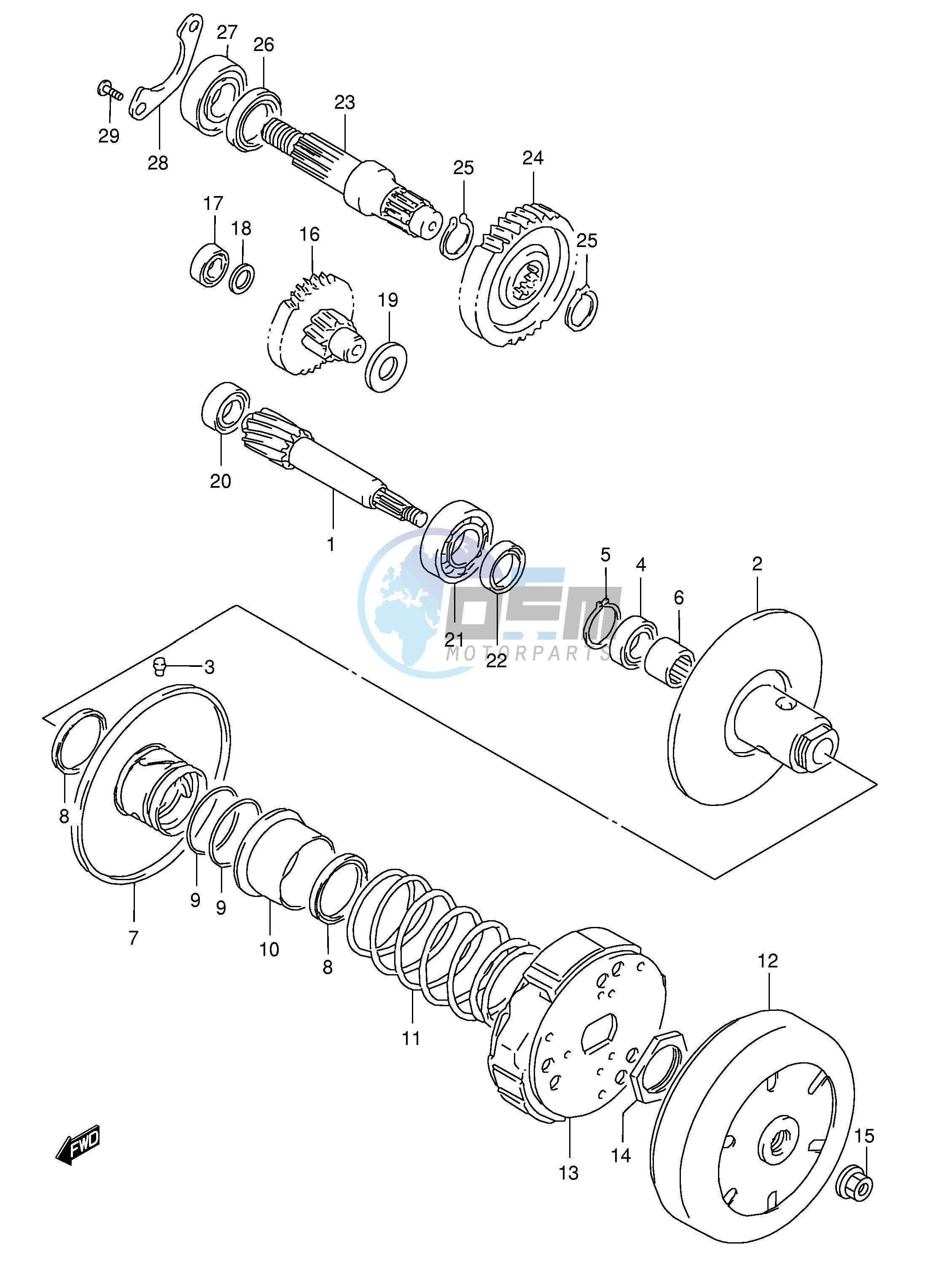 TRANSMISSION (2)(MODEL T)