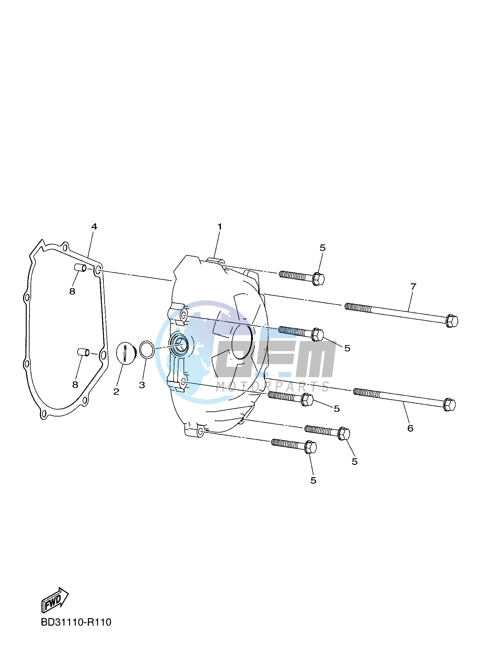 CRANKCASE COVER 1