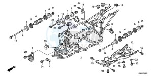 NC750XDH Europe Direct - (ED) drawing HANDLE PIPE/TOP BRIDGE