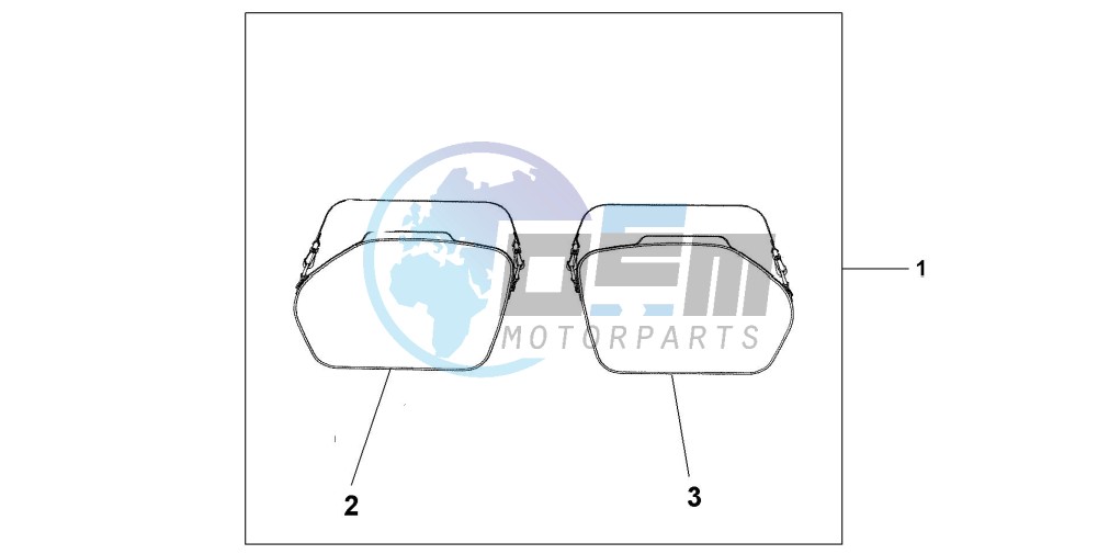 PANNIER INNER BAG SET