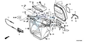 NC700XDD NC700X Dual Cluth ABS 2ED - (2ED) drawing LUGGAGE BOX