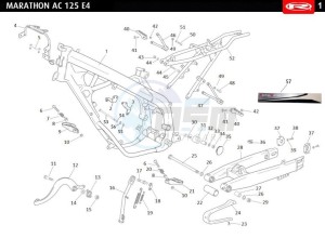 MARATHON-125-AC-E4-FREE-JUMP-AUSTRIA-FREE-JUMP-BLUE drawing CHASSIS