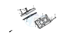 ST1100 drawing CYLINDER HEAD COVER