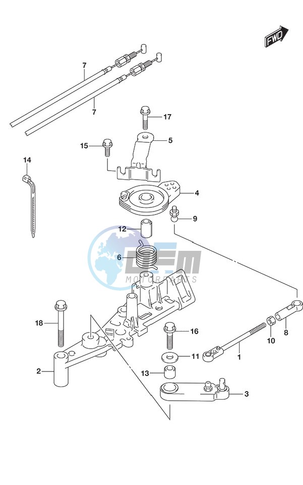 Throttle Rod