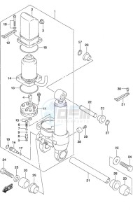 DF 30A drawing Tilt Cylinder