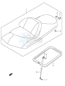 AN400 (E2) Burgman drawing SEAT