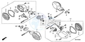 CB600FA9 Spain - (SP / ABS) drawing WINKER