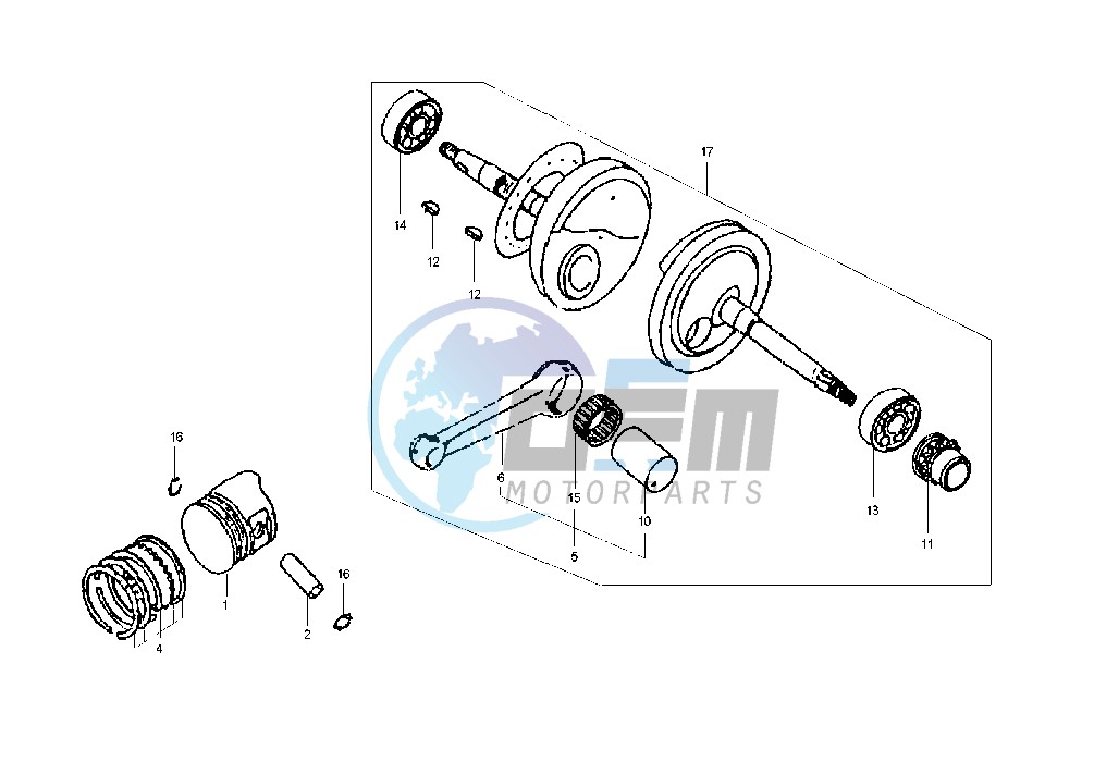 CRANKSHAFT-PISTON