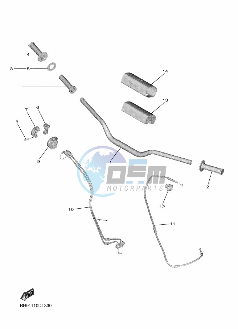 STEERING HANDLE & CABLE