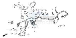 CRF230F drawing WIRE HARNESS