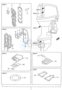 DT 115 drawing Gasket Set