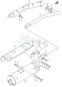 LT-F500F (P28-P33) drawing MUFFLER