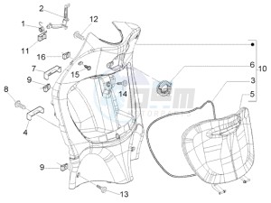 Liberty 50 2t RST drawing Front glove compartment