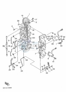 F50A drawing CARBURETOR-LINK