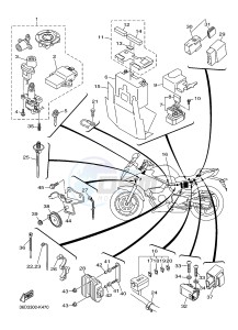 XJ6SA 600 DIVERSION (S-TYPE, ABS) (36DE 36DG) drawing ELECTRICAL 2