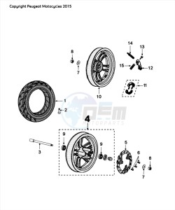 FIGHT 4 50 2T DARKSIDE drawing WHEELS