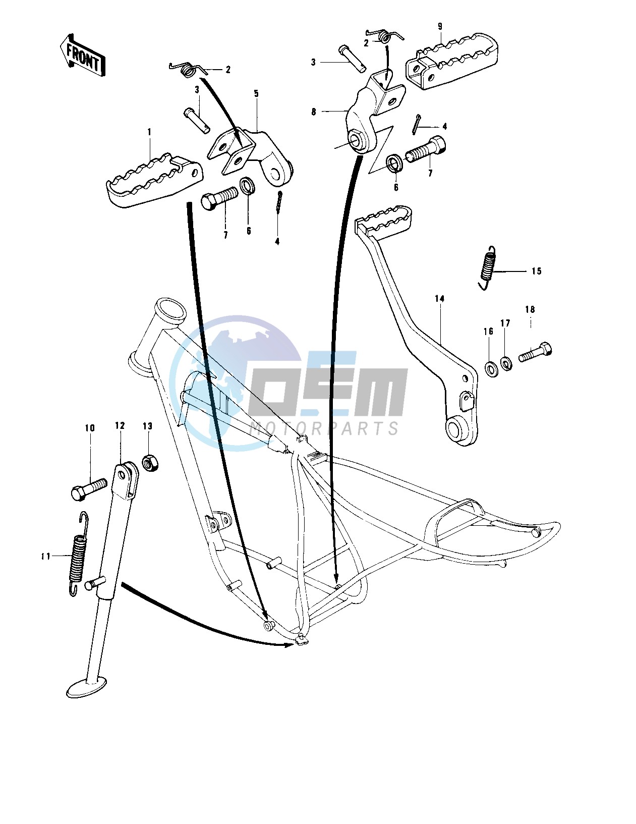 FOOTRESTS_STAND_BRAKE PEDAL