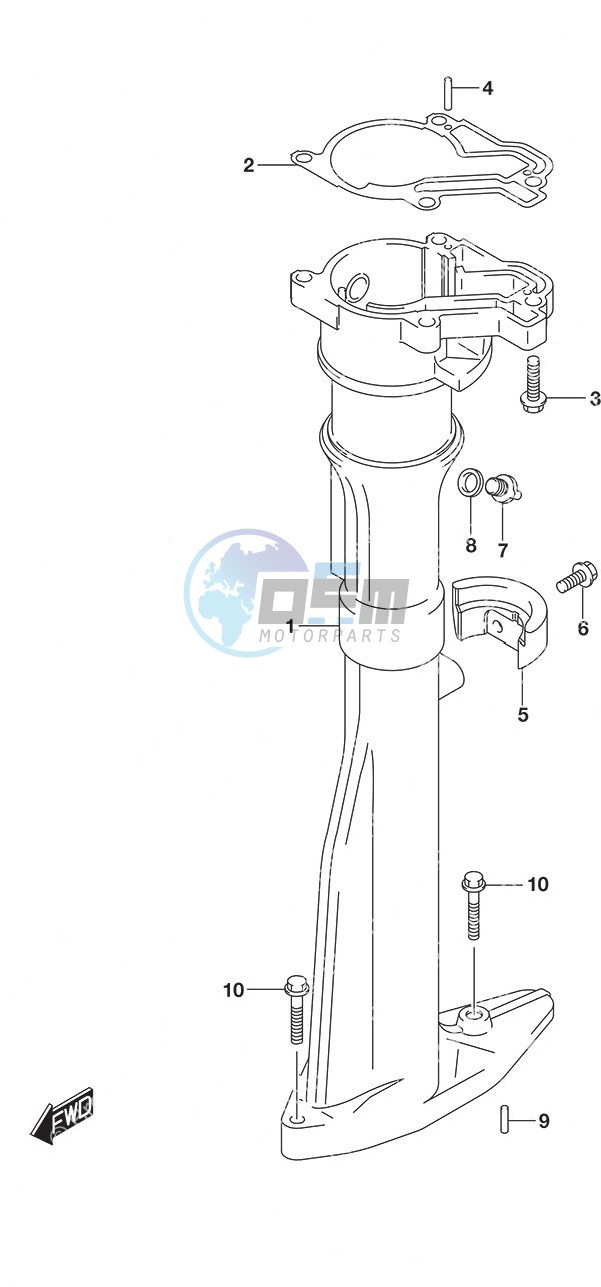 Drive Shaft Housing (S)