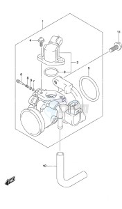 DF 20A drawing Throttle Body Remote Control