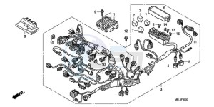 CBR1000RR9 Europe Direct - (ED / MME REP) drawing WIRE HARNESS (CBR1000RR)